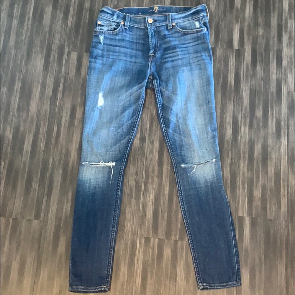 7 For All Mankind The Ankle Skinny - Picture 6 of 11